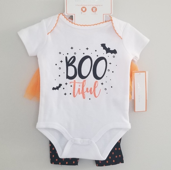 SOLD. 🆕️🦇NWT BOOtiful Girl's Outfit - Picture 2 of 4